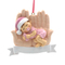 Baby With Hands Personalized Christmas Tree Ornament
