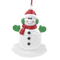 Single Snowman Ornaments Personalized Christmas Tree Ornament