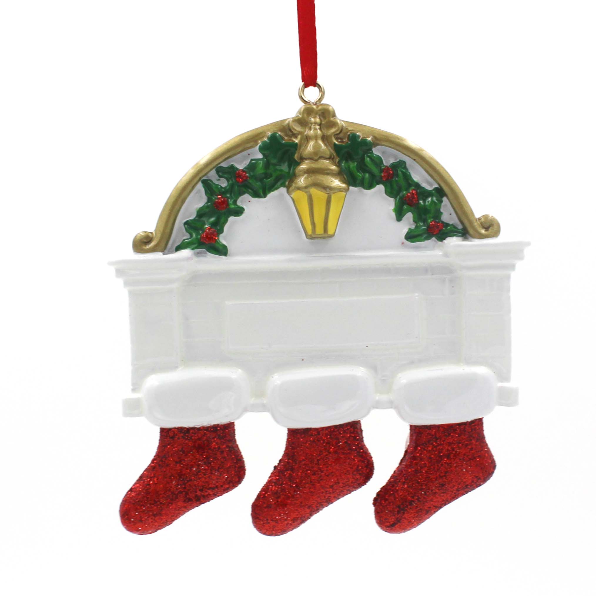 Stocking Family Of 6 Personalized Christmas Ornament