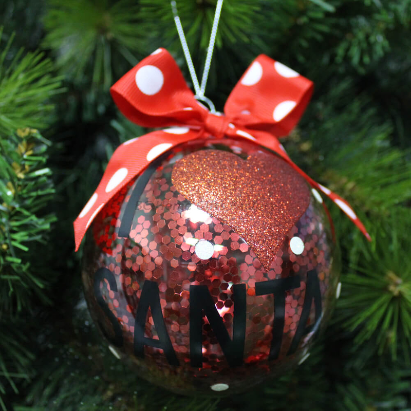 Glass Ball Christmas Personalized Ornament