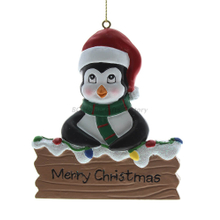 Personlized 3D Penguin Ornament