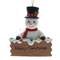 Personlized 3D Snow Man Ornament