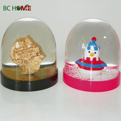 plastic Snow globes