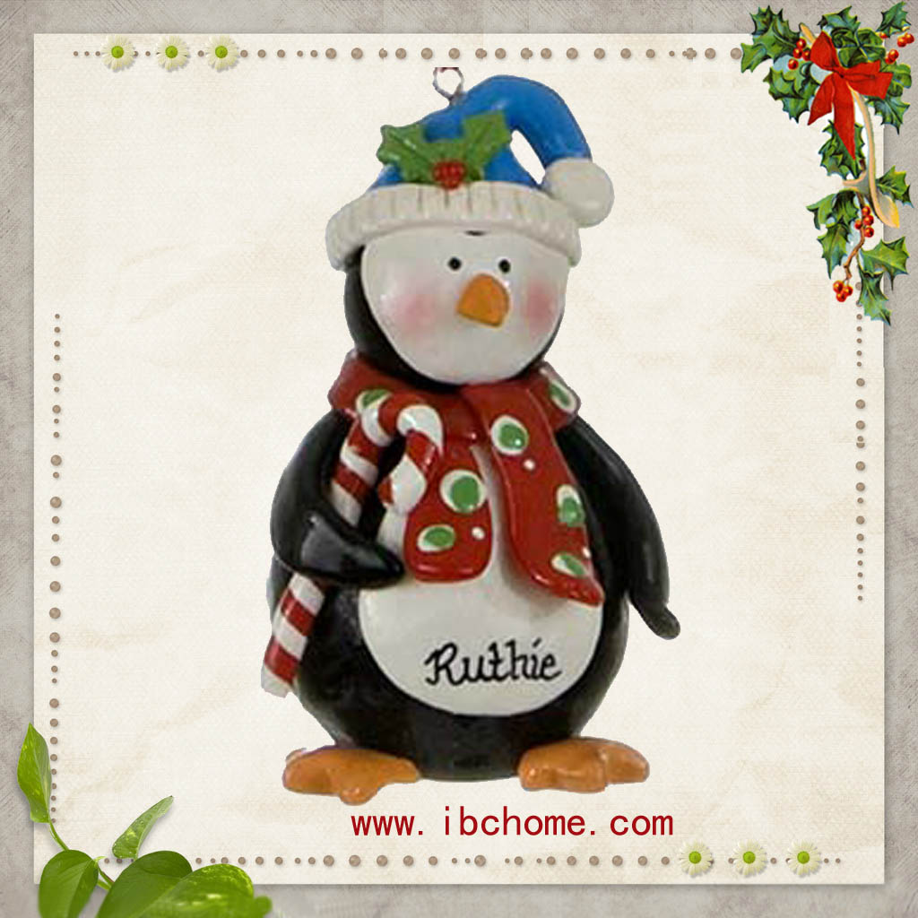 Ruthie Christmas Penguin ornaments